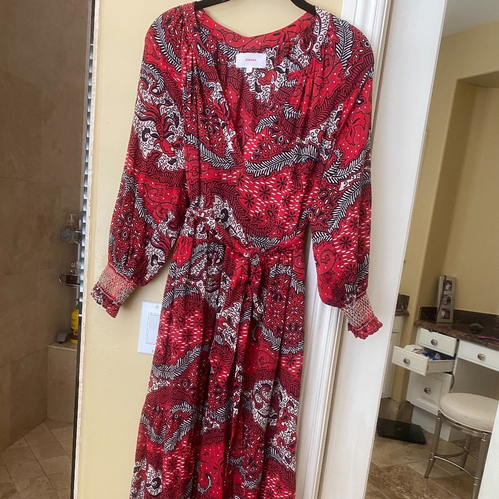 Xirena Olsen Dress - Fire
